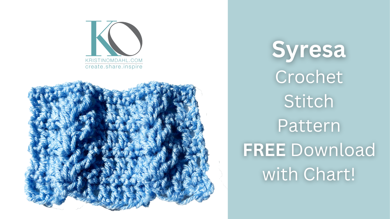 Cabled Crochet Stitch Pattern Free Download