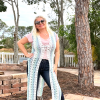 Gigi Duster Vest Crochet Pattern by Kristin Omdahl