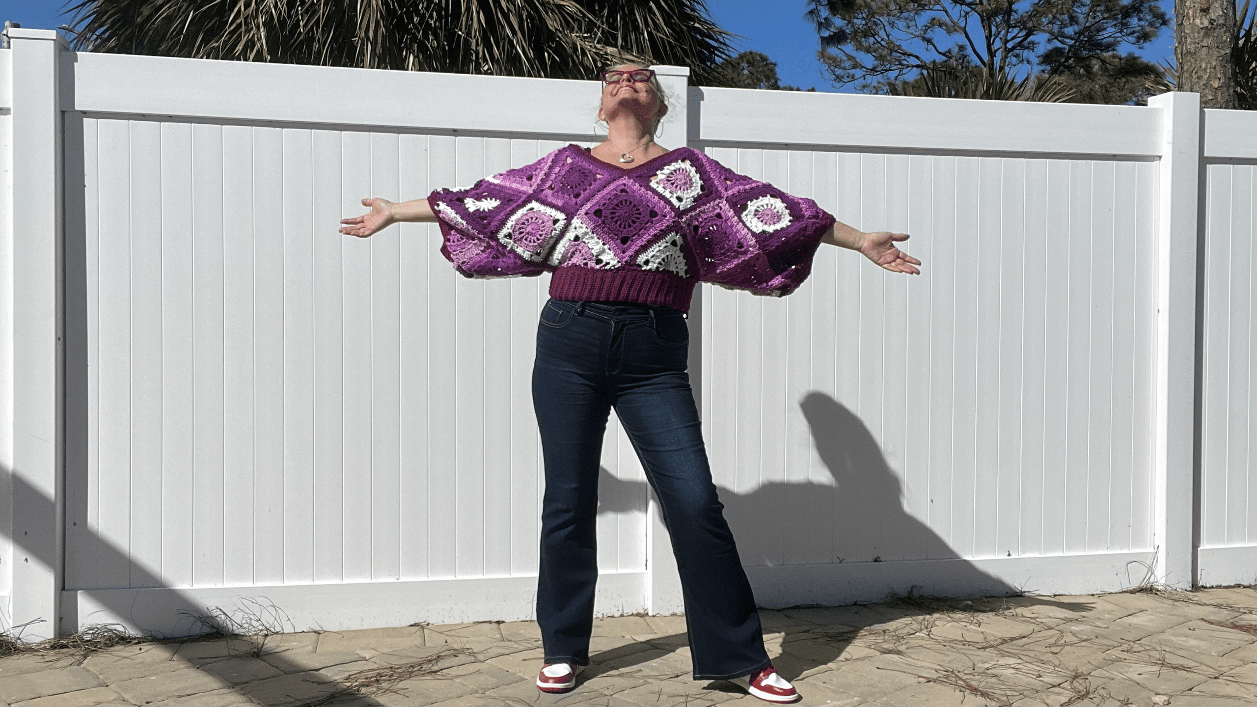Dahlia Crochet Motif Pullover Pattern - Image 2