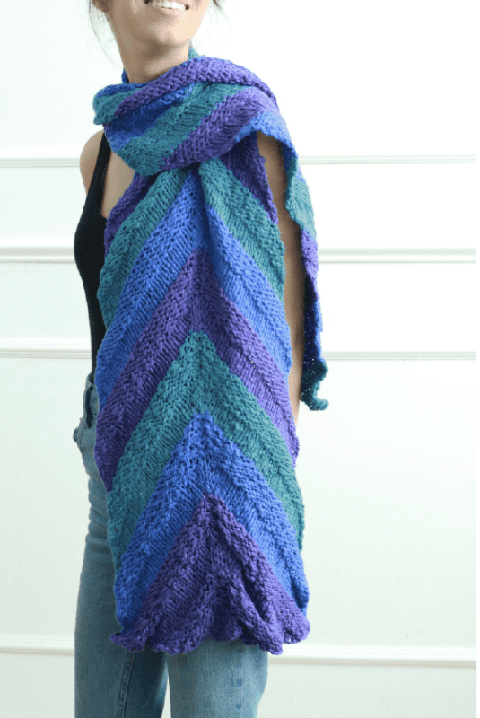 Breezy Knit Wrap Shawl Pattern | Kristin Omdahl