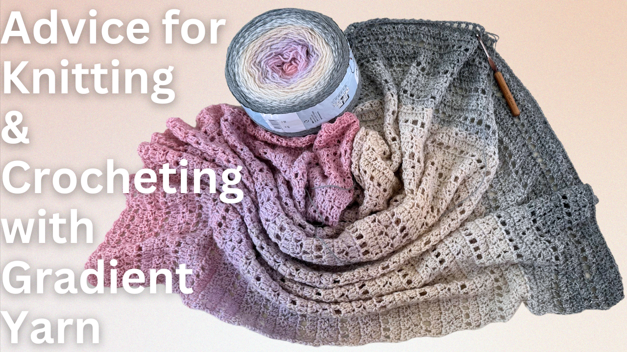 Knitting and Crocheting with Gradient Yarn