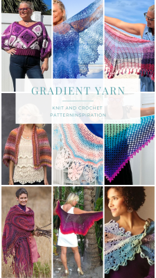 Knitting and Crocheting with Gradient Yarn