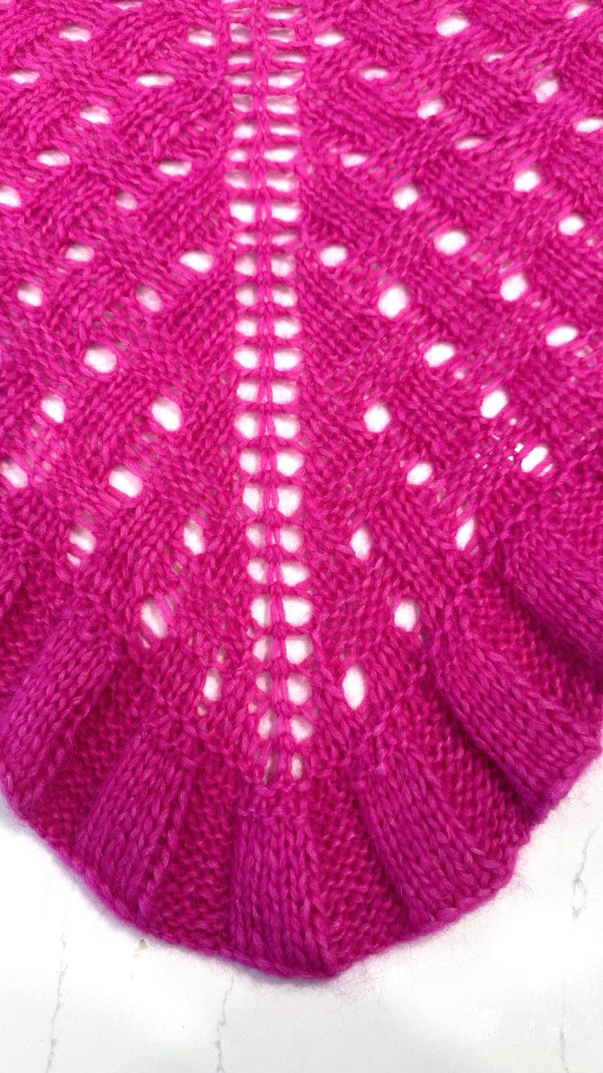 Aria Knit Shawl Pattern | Kristin Omdahl