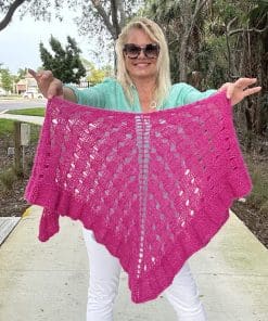 Aria Knit Shawl Pattern