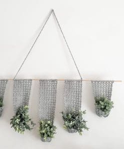 Alternative view of Carmela Vertical Garden Crochet Wall Art Pattern