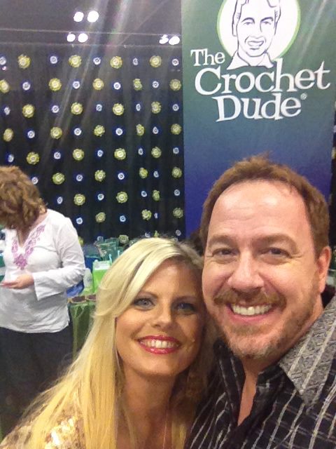 drew Emborsky the crochet dude and Kristin Omdahl