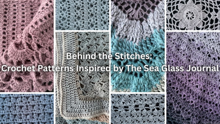 Crochet patterns inspired by The Sea Glass Journal