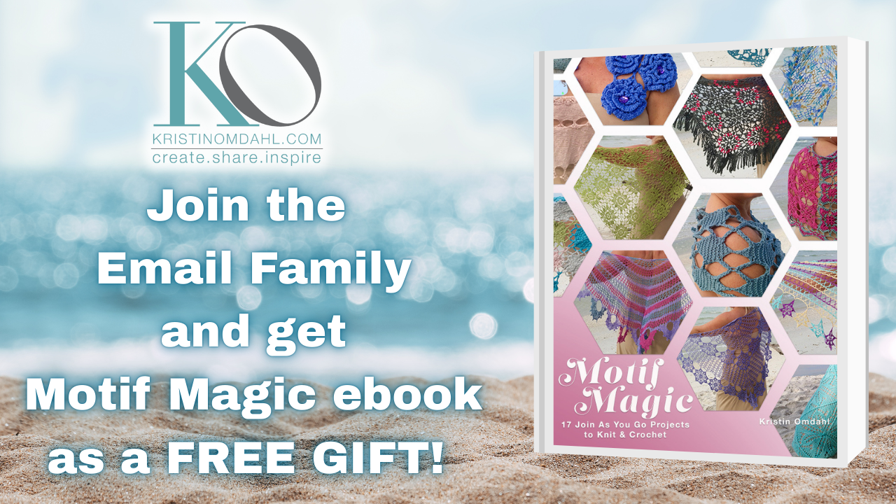 Join the Kristin Omdahl email family and receive Motif Magic ebook as a free gift