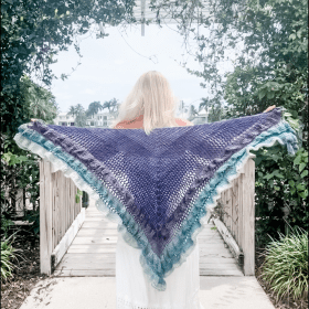 ✨ Starlight Stroll Crochet Shawl Pattern ✨