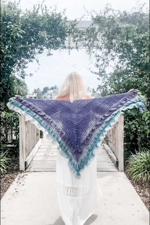 ✨ Starlight Stroll Crochet Shawl Pattern ✨