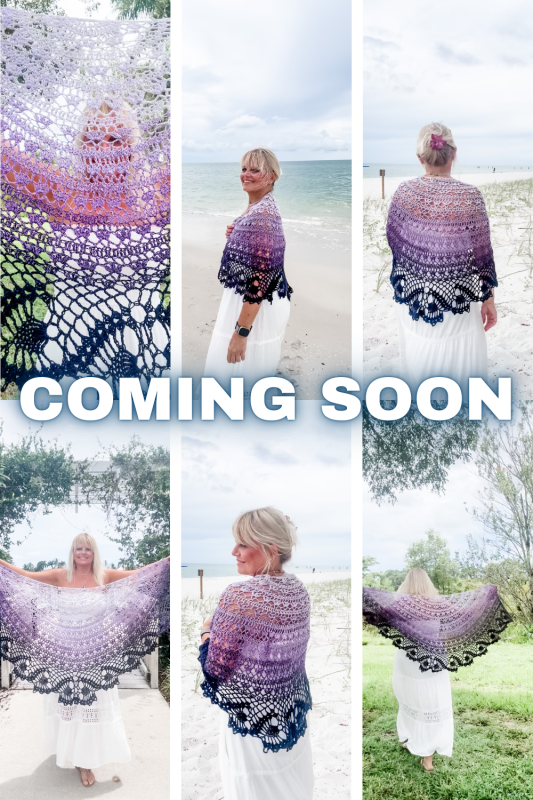 Starlight Stroll Crochet Shawl Pattern