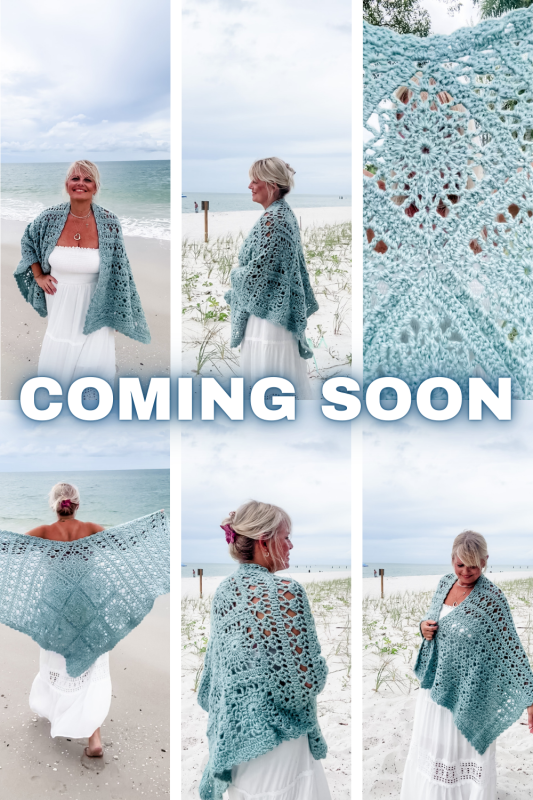Cypress Key Wrap Crochet Shawl Pattern
