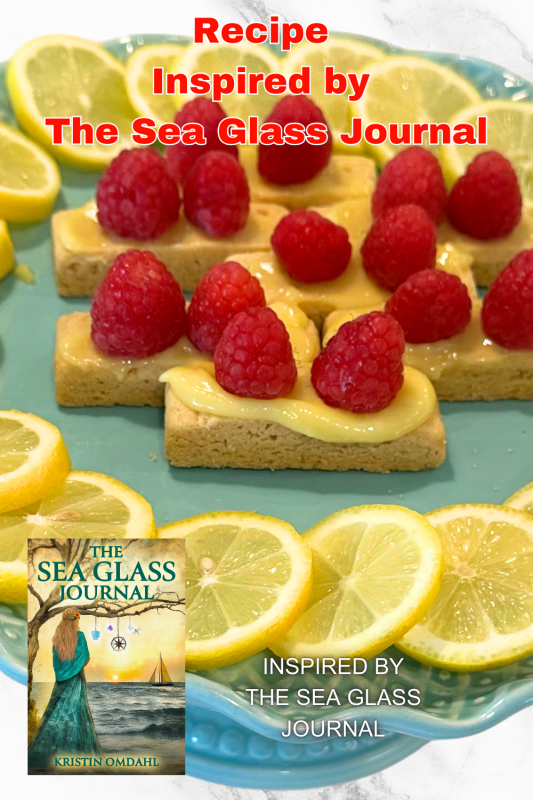 Thyme Infused Lemon Curd Recipe by Kristin Omdahl inspired by The Sea Glass Journal novel