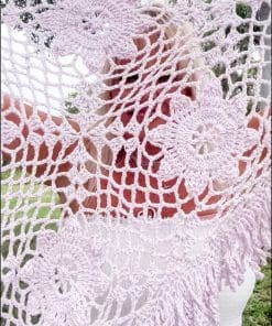 Alternative view of Tidal Whisper Shawl | Ad-Free PDF Crochet Pattern