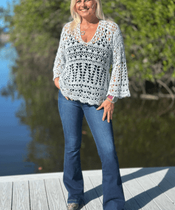 Alternative view of Tiana Tunic Crochet Pattern | Printable Ad-free PDF